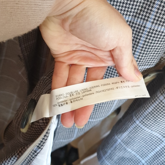 NWT ZARA patch pockets Double-Breasted coat jacket - Picture 11 of 14